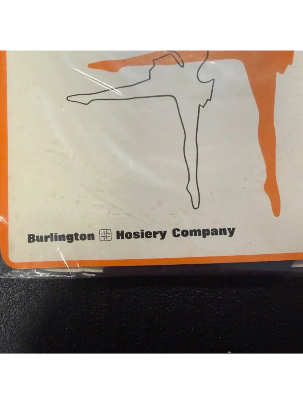 VTG Ballet Cantrece II One Size Pantyhose Dress Blue NOS Burlington Hosiery USA
